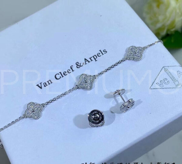 Van Cleef & Arpels серьги мини PR176966 3