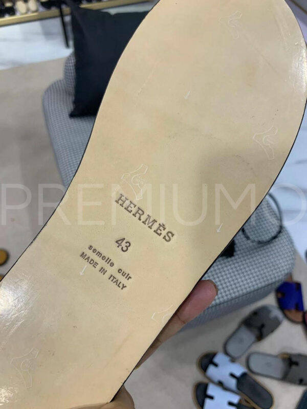 Hermes шлепанцы PR584619 7