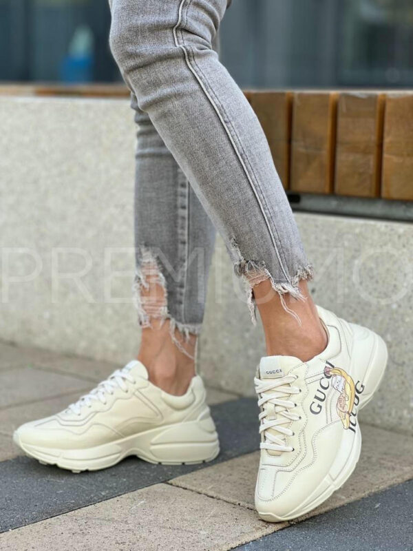 Gucci Rhyton кроссовки PR379751 4