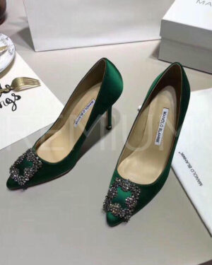 Manolo Blahnik туфли зеленые трендовые PR8327HY