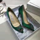 Manolo Blahnik туфли зеленые трендовые PR8327HY 16