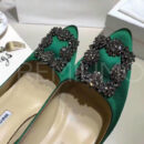 Manolo Blahnik туфли зеленые трендовые PR8327HY 19