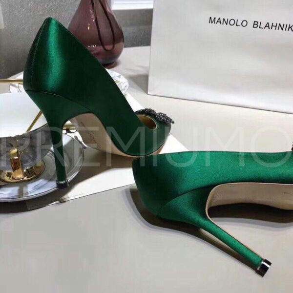 Manolo Blahnik туфли зеленые трендовые PR8327HY 7