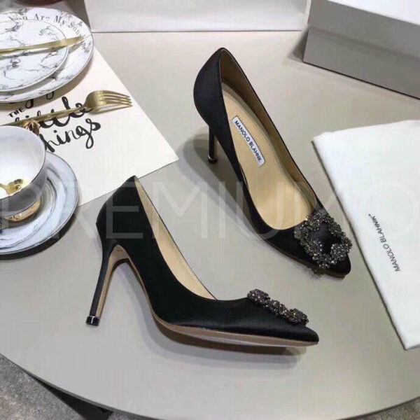 Manolo Blahnik черные туфли PR3826SU 4