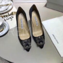 Manolo Blahnik черные туфли PR3826SU 14