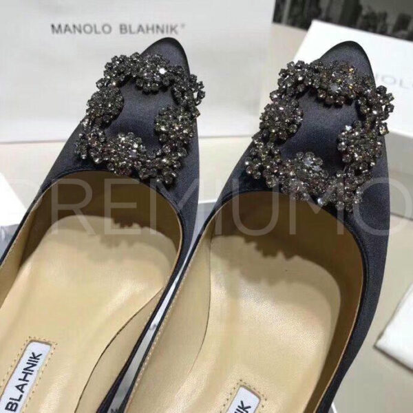 Manolo Blahnik черные туфли PR3826SU 7