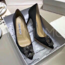 Manolo Blahnik черные туфли PR3826SU 11