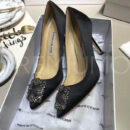 Manolo Blahnik черные туфли PR3826SU 9