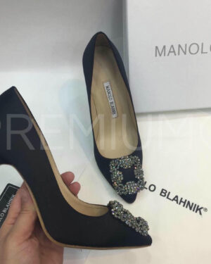 Manolo Blahnik туфли атласные PR7867PX