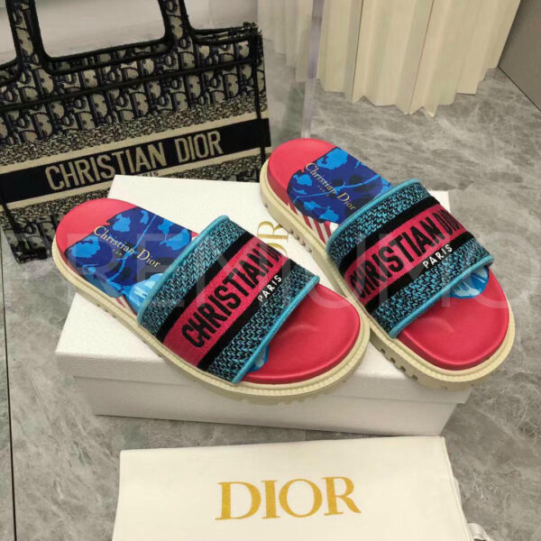 Christian Dior шлепанцы PR177238 4