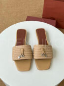 Loro Piana шлепанцы PR814537 9