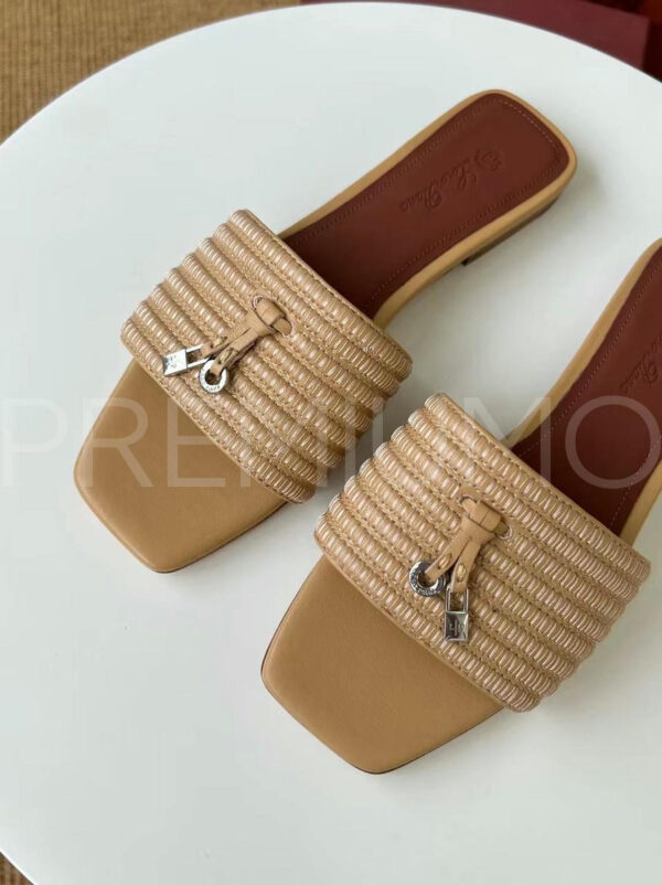 Loro Piana шлепанцы PR814537 4