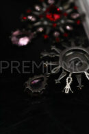 Alexander McQueen серьги PR937691 8