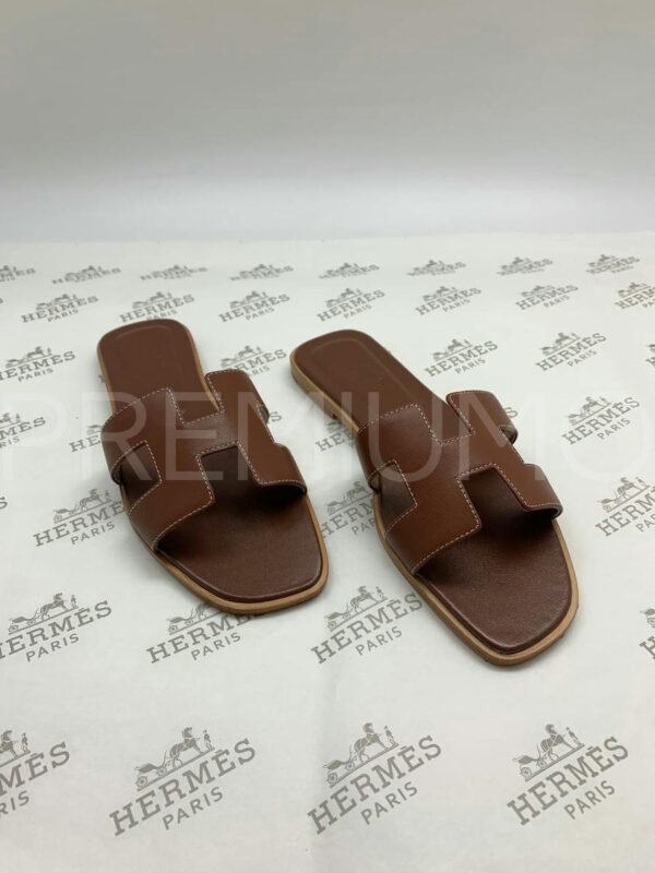 Hermes шлепанцы PR411683 2