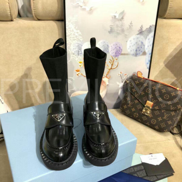 Prada лоферы PR896534 13