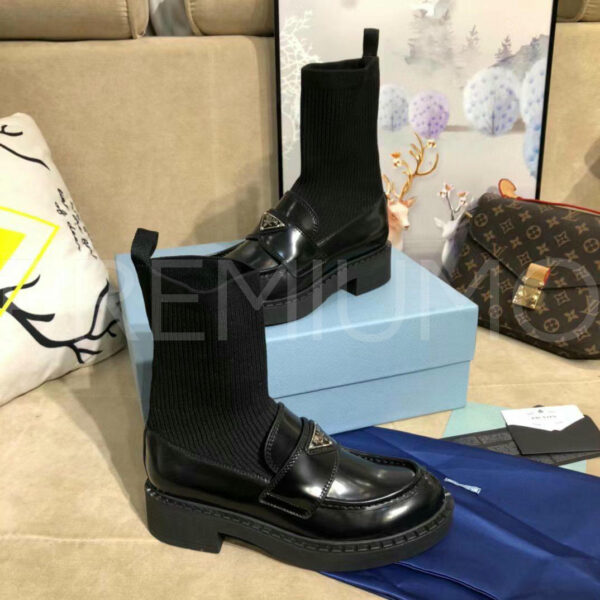 Prada лоферы PR896534 12