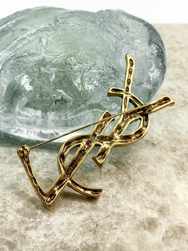 Yves Saint Laurent брошь PR358949 2