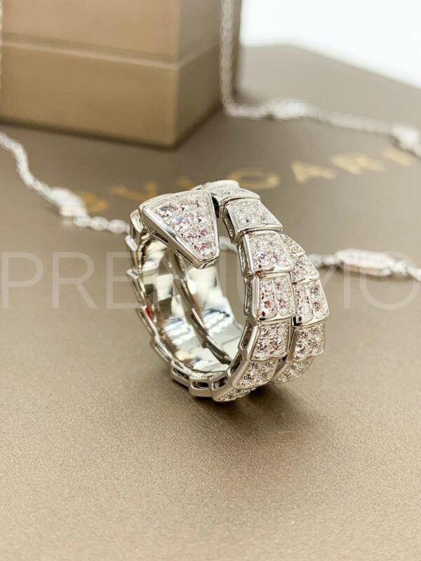 Bvlgari кольцо в 2 оборота PR100255