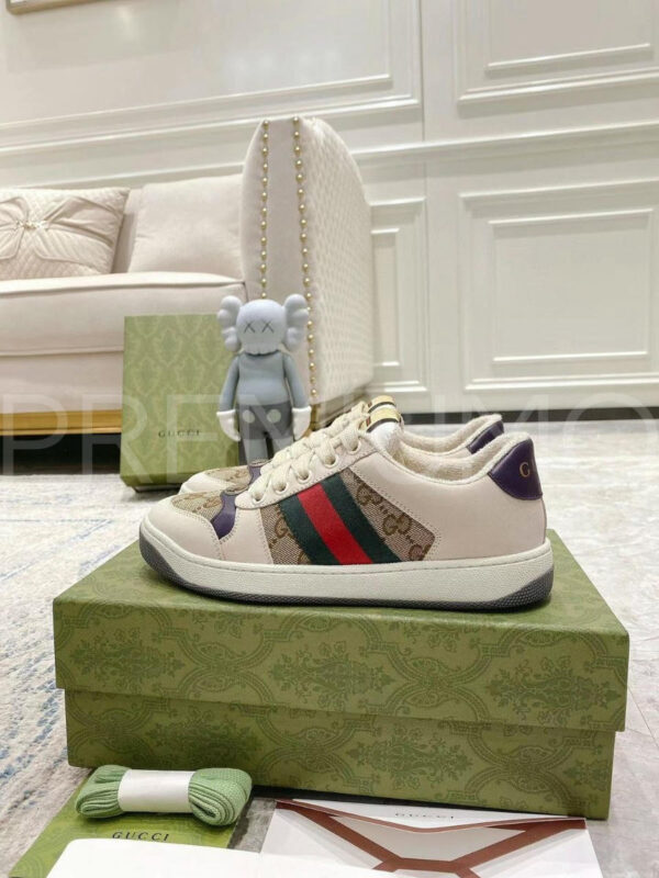 Gucci Screener кроссовки PR622496 3