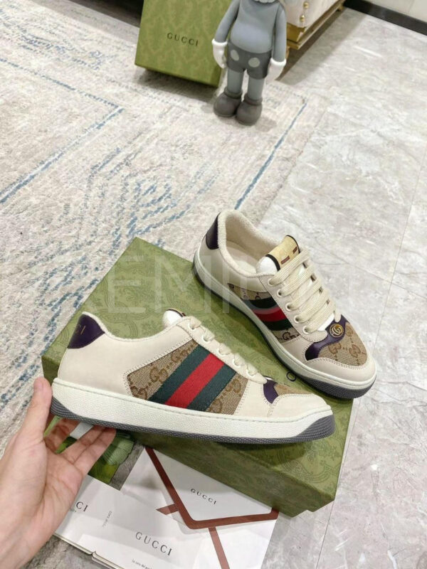 Gucci Screener кроссовки PR622496 6