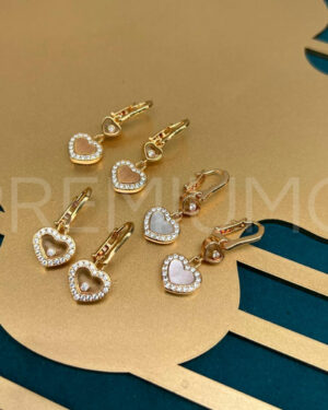 Chopard серьги с подвижным камнем PR351723
