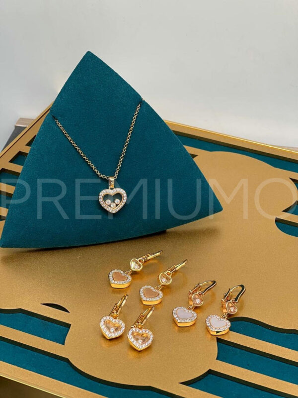 Chopard серьги с подвижным камнем PR351723 2