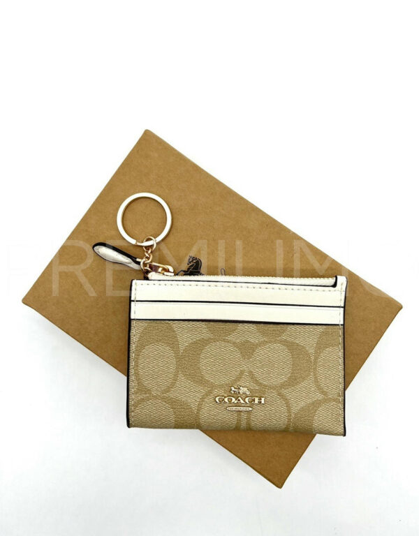 Coach картхолдер бежевый PR195577