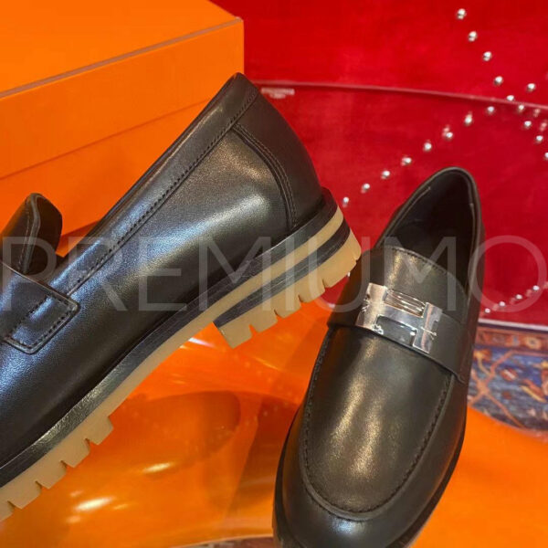 Hermes лоферы PR744296 7