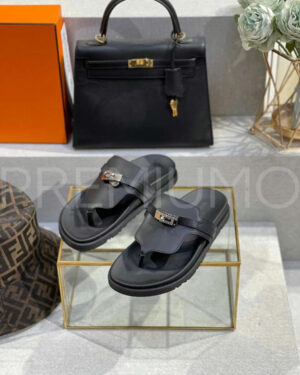 Hermes шлепанцы PR438157 Hermes шлепанцы PR438157