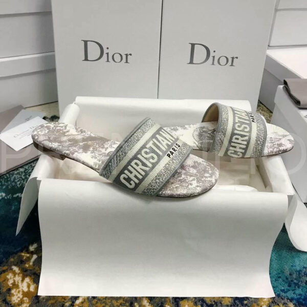 Christian Dior шлепанцы PR542257 4