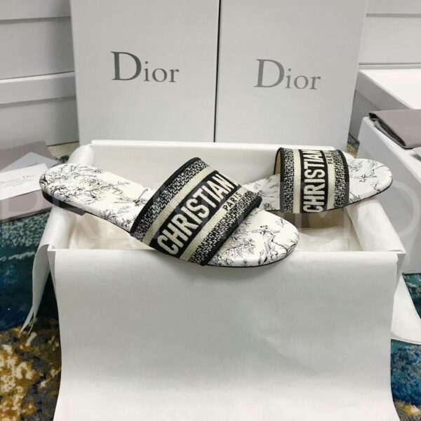 Christian Dior шлепанцы PR882664 4