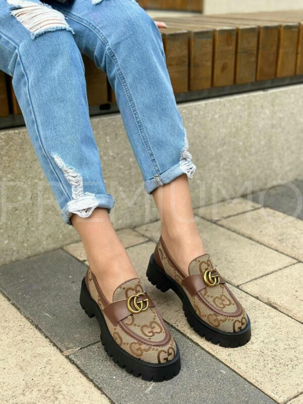 Gucci лоферы PR965898 3