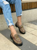 Gucci лоферы PR965898 7