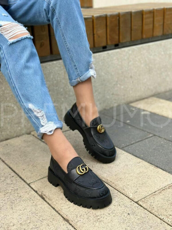 Gucci лоферы PR558694 3