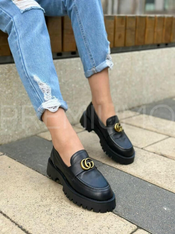 Gucci лоферы PR598271 3
