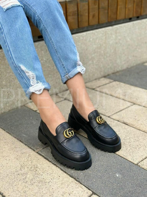 Gucci лоферы PR598271 2