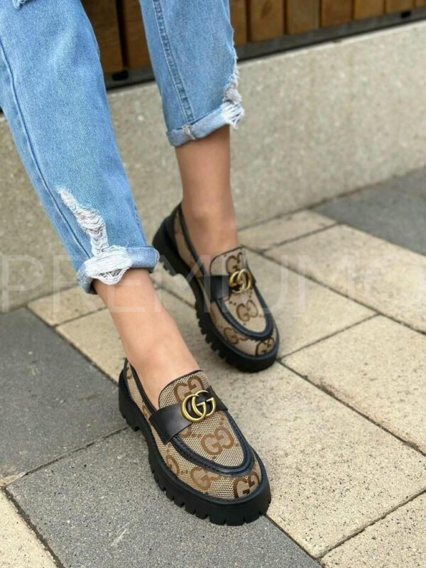 Gucci лоферы PR142316 4