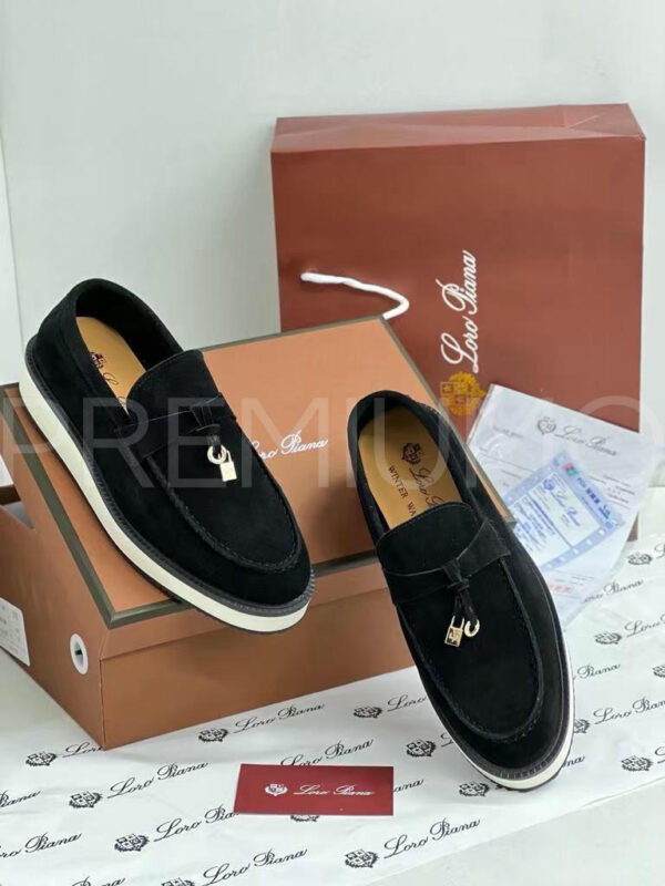 Loro Piana лоферы PR571100 5
