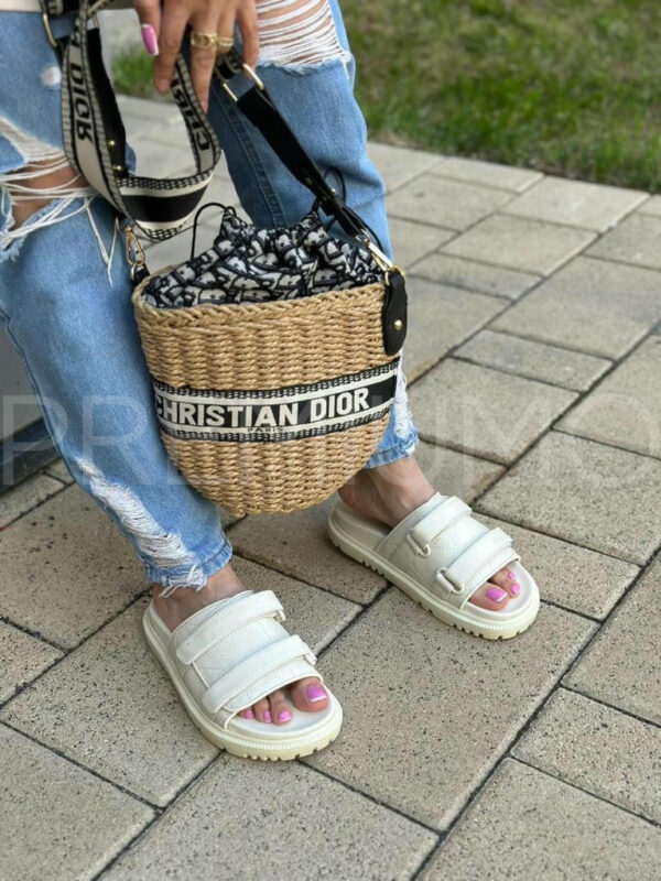 Christian Dior шлепанцы PR501459 4