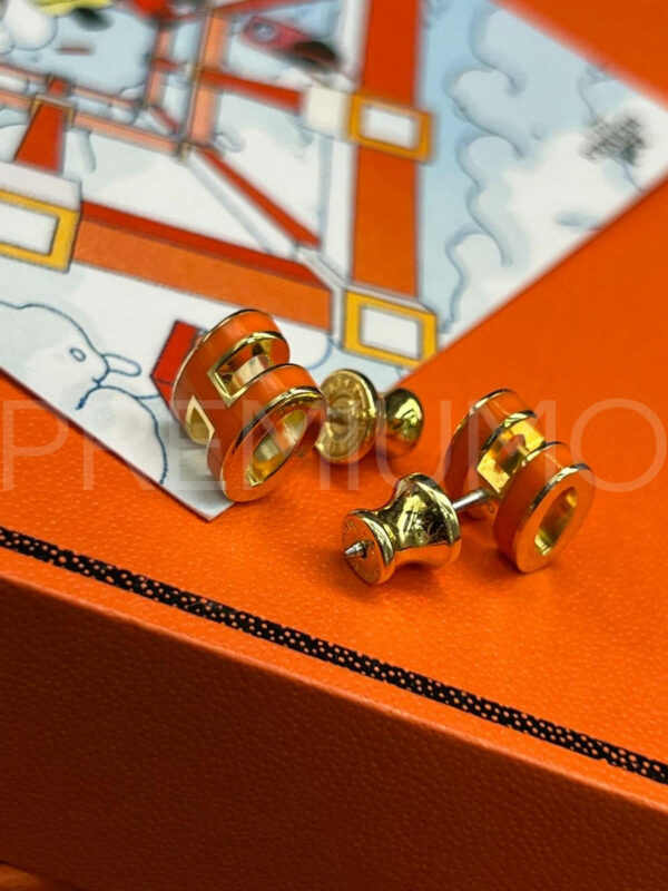 Hermes серьги мини PR545937