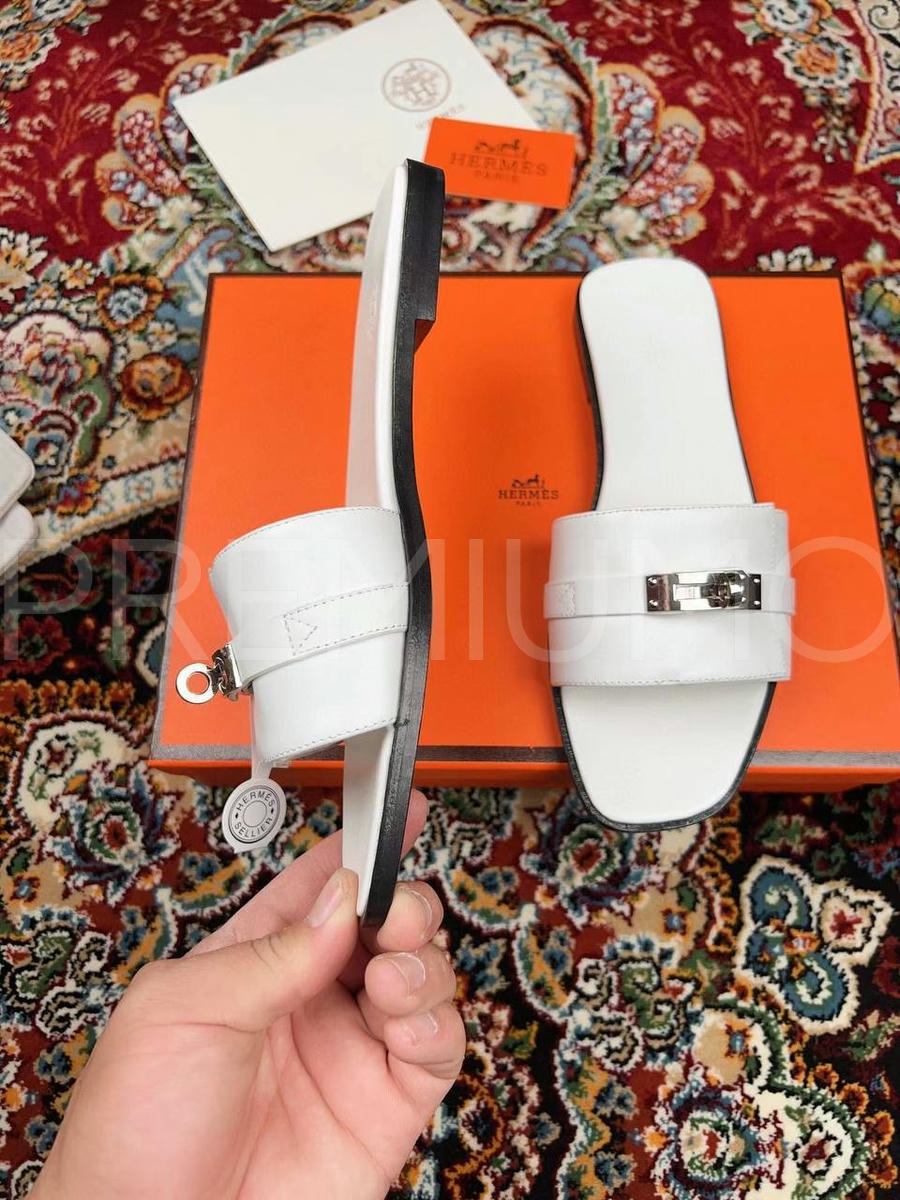 Hermes шлепанцы PR486465 12 Hermes шлепанцы PR486465 12