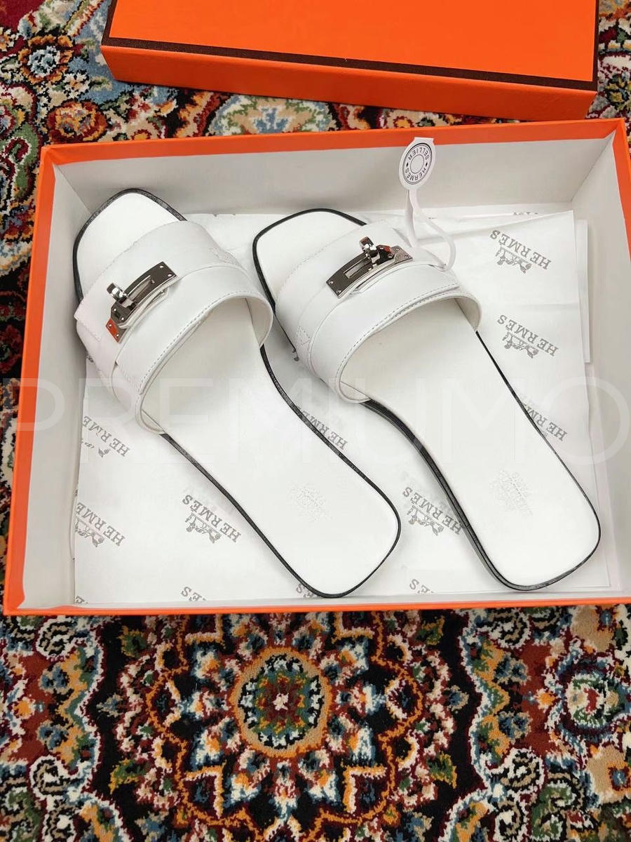 Hermes шлепанцы PR486465 14 Hermes шлепанцы PR486465 14