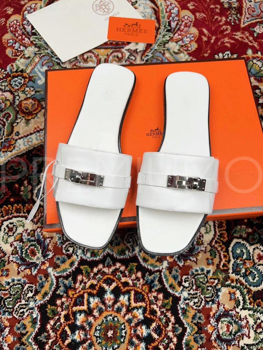 Hermes шлепанцы PR486465 10 Hermes шлепанцы PR486465 10