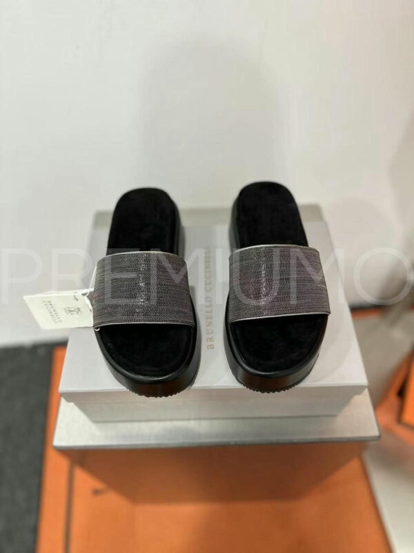 Brunello Cucinelli шлепанцы PR698444 3