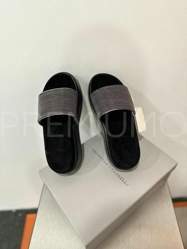 Brunello Cucinelli шлепанцы PR698444 6