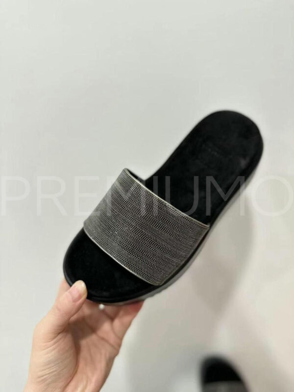 Brunello Cucinelli шлепанцы PR698444 4