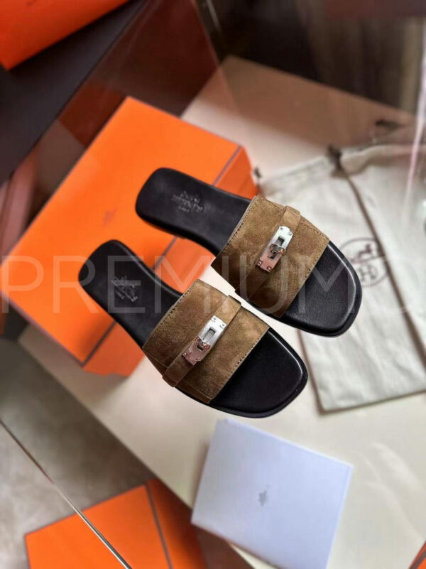 Hermes шлепанцы PR601114 10