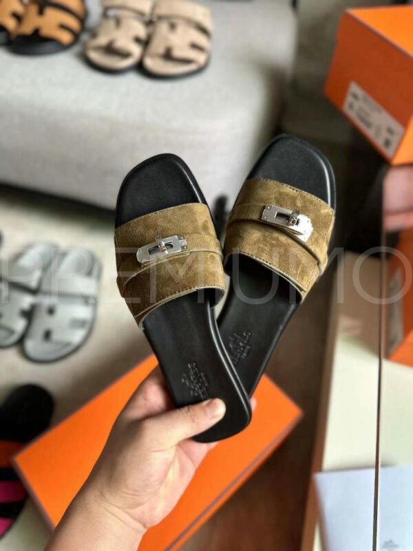 Hermes шлепанцы PR601114 11