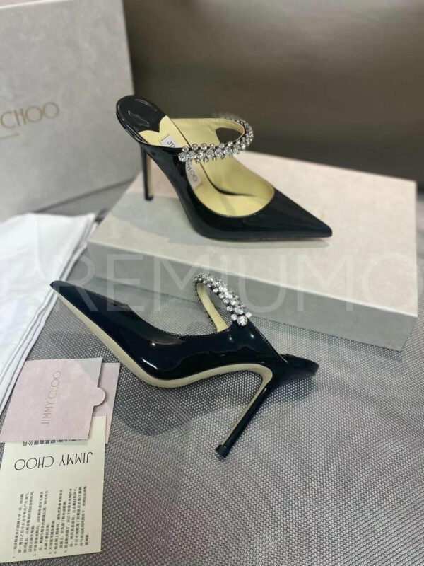 Jimmy Choo Bing 100 мюли PR304537 7