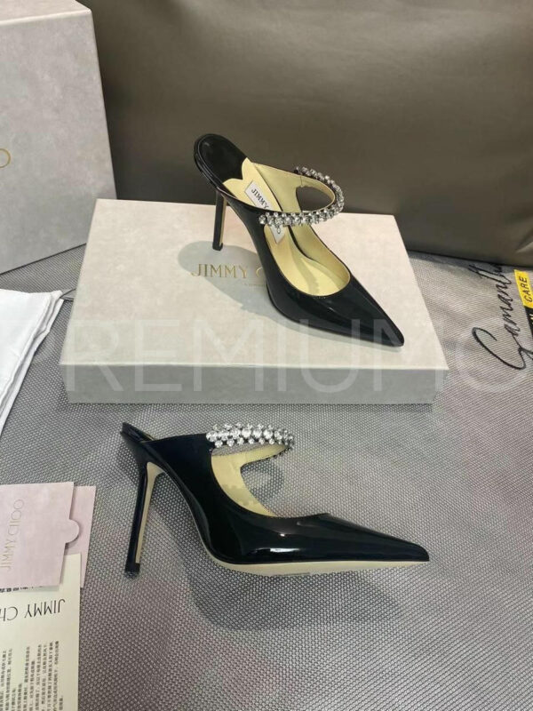 Jimmy Choo Bing 100 мюли PR304537 4